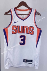 2023-2024 Phoenix Suns White #3 NBA Jersey-311