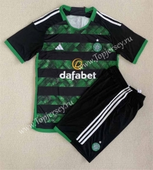 2023-2024 Concept Version Celtic Black&Green Soccer Unifrom-AY