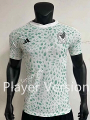 Player Version 2023-2024 Mexico White Thailand Soccer Jersey AAA-8407