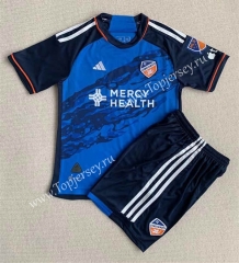 2023-2024 FC Cincinnati Home Blue Soccer Uniform-AY