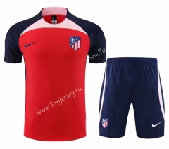 2023-2024 Atletico Madrid Red Thailand Soccer Uniform-0299