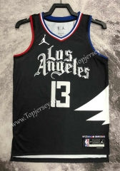 2023 Jordan Limited Version Los Angeles Clippers Black #13 NBA Jersey-311