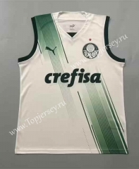 (S-4XL) 2023-2024 SE Palmeiras White Thailand Soccer Vest AAA-908