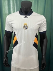Retro Version Real Madrid Home White Thailand Soccer Jersey AAA-305