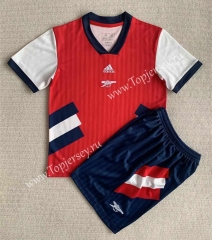 Retro Version Arsenal Red Soccer Uniform-AY