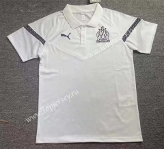2023-2024 Olympique de Marseille White Thailand Polo Shirt-2044