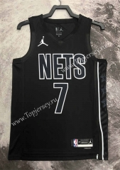 2023 Jordan Limited Version Brooklyn Nets Black #7 NBA Jersey-311