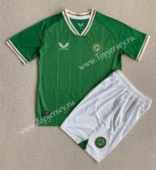 2023-2024 Ireland Home Green Soccer Uniform-AY