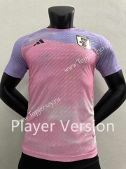Player Version 2023-2024 Special Version Japan Pink&Purple Thailand Soccer Jersey AAA-2016