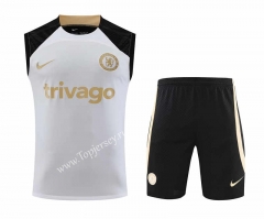 2023-2024 Chelsea White Thailand Soccer Jersey AAA-418