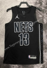 2023 Jordan Limited Version Brooklyn Nets Black #13 NBA Jersey-311