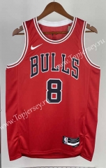 2023 Chicago Bulls Red #8 NBA Jersey-311