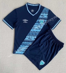 2023-2024 Guatemala Away Royal Blue Soccer Uniform-AY