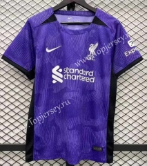 2023-2024 Liverpool Purple Thailand Soccer Jersey AAA