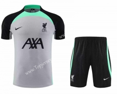 2023-2024 Liverpool Light Gray Thailand Soccer Uniform-0299