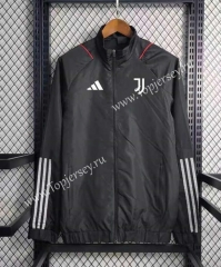 2023-2024 Juventus Black Thailand Trench Coats-GDP