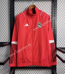 2023-2024 Real Madrid Red Thailand Trench Coats-GDP