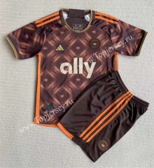 2023-2024 Concept Version Charlotte FC Brown Soccer Uniform-AY