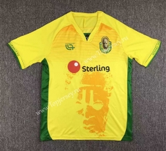 2023-2024 Bendel Insurance Home Yellow Thailand Soccer Jersey AAA-417
