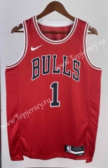 2023 Chicago Bulls Red #1 NBA Jersey-311