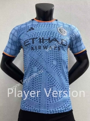 Player Version 2023-2024 New York City Home Blue Thailand Soccer Jersey AAA-2016