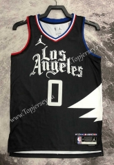 2023 Jordan Limited Version Los Angeles Clippers Black #0 NBA Jersey-311