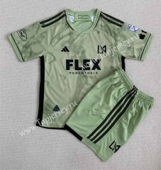 2023-2024 Los Angeles FC Away Green Soccer Uniform-AY
