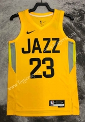 2023 Utah Jazz Away Yellow #23 NBA Jersey-311
