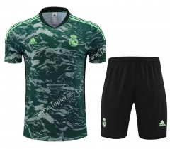 2023-2024 Real Madrid Green Thailand Soccer Uniform-0299