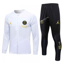 2023-2024 Paris SG White Thailand Soccer Jacket Unifrom-815