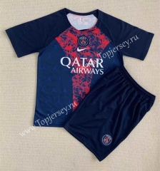 2023-2024 Concept Version Paris SG Royal Blue Soccer Uniform-AY