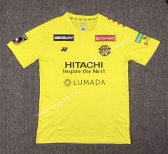 2023-2024 Kashiwa Reysol Home Yellow Thailand Soccer Jersey AAA-417
