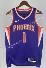 2023-2024 Phoenix Suns Purple #1 NBA Jersey-311