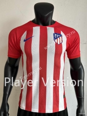 Player Version 2023-2024 Atletico Madrid Home Red&White Thailand Soccer Jersey AAA-4927