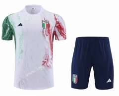 2023-2024 Italy White Thailand Soccer Uniform-4627