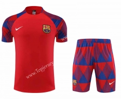 2023-2024 Barcelona Red Thailand Soccer Uniform-4627