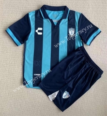 2023-2024 Commemorative Version Pachuca Blue&Black Soccer Unifrom-AY