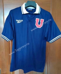 Retro Version 98 Universidad de Chile Home Blue Thailand Soccer Jersey AAA-7T