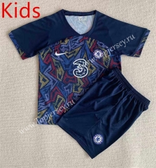 2023-2024 Concept Version Black Kid/Youth Soccer Uniform-AY