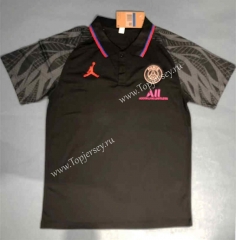 2023-2024 Jordan Paris SG Black Thailand Polo Jersey-2044
