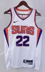 2023-2024 Phoenix Suns White #22 NBA Jersey-311