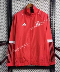 2023-2024 Bayern München Red Thailand Trench Coats-GDP