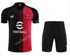 2023-2024 AC Milan Red&Black Thailand Soccer Uniform-4627