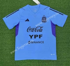 2023-2024 Argentina Ske Blue Thailand Training Soccer Jersey-8620