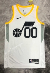 2023 Utah Jazz Home White #00 NBA Jersey-311
