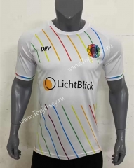 2023-2024 FC St. Pauli Home White Thailand Soccer Jersey AAA-416