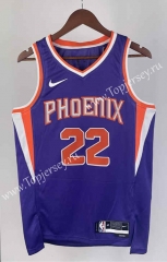 2023-2024 Phoenix Suns Purple #22 NBA Jersey-311