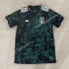 2023-2024 Italy Dark Green Thailand Soccer Jersey AAA-2483