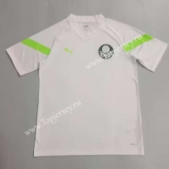 (S-4XL) 2023-2024 SE Palmeiras White Thailand Training Soccer Jersey AAA-908