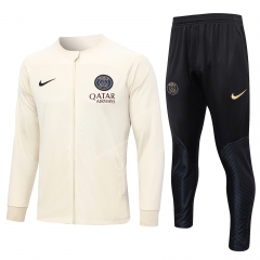 2023-2024 Paris SG Beige Thailand Soccer Jacket Unifrom-815